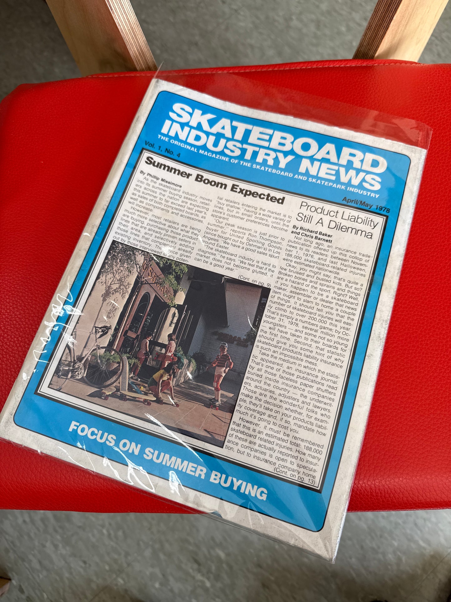 Skateboard Industry News, April/May 1978
