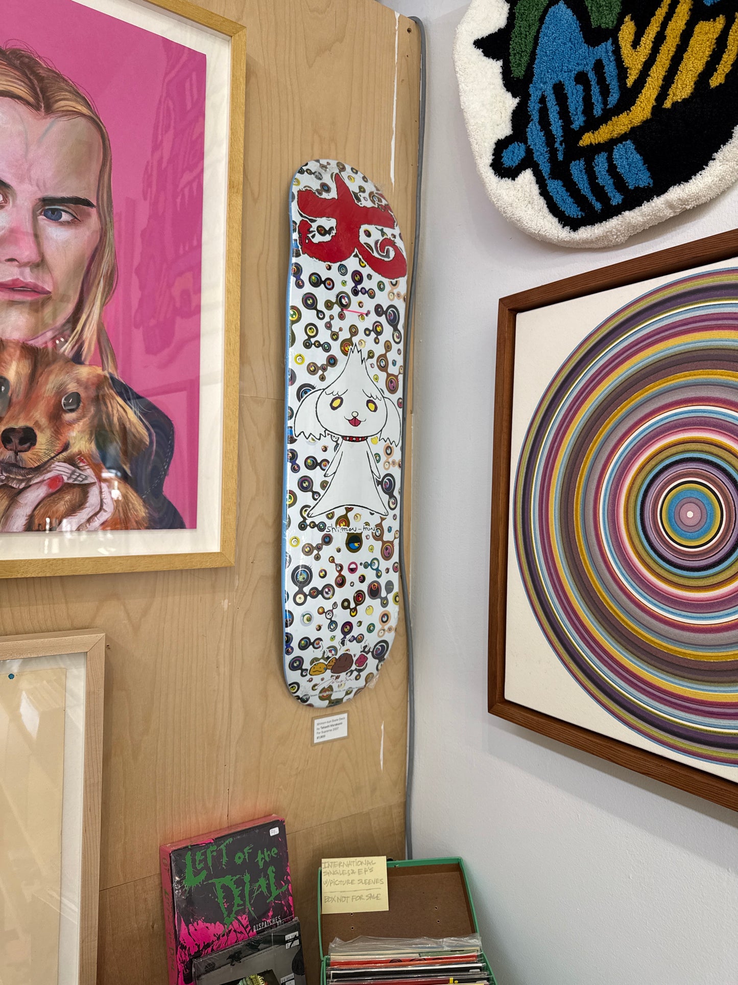 Shimon-kun Skate Deck by Takashi Murakami