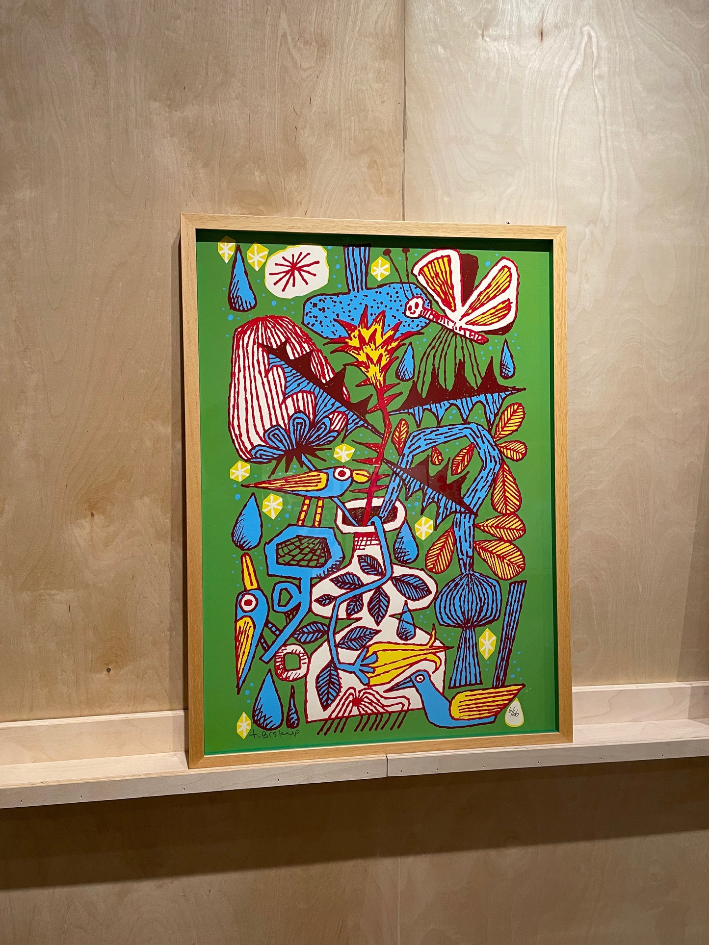 “Night Garden” by Tim Biskup