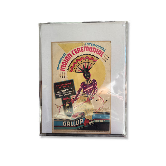 18th Annual Inter-Tribal Indian Ceremonial, original print, front view — Homeguts