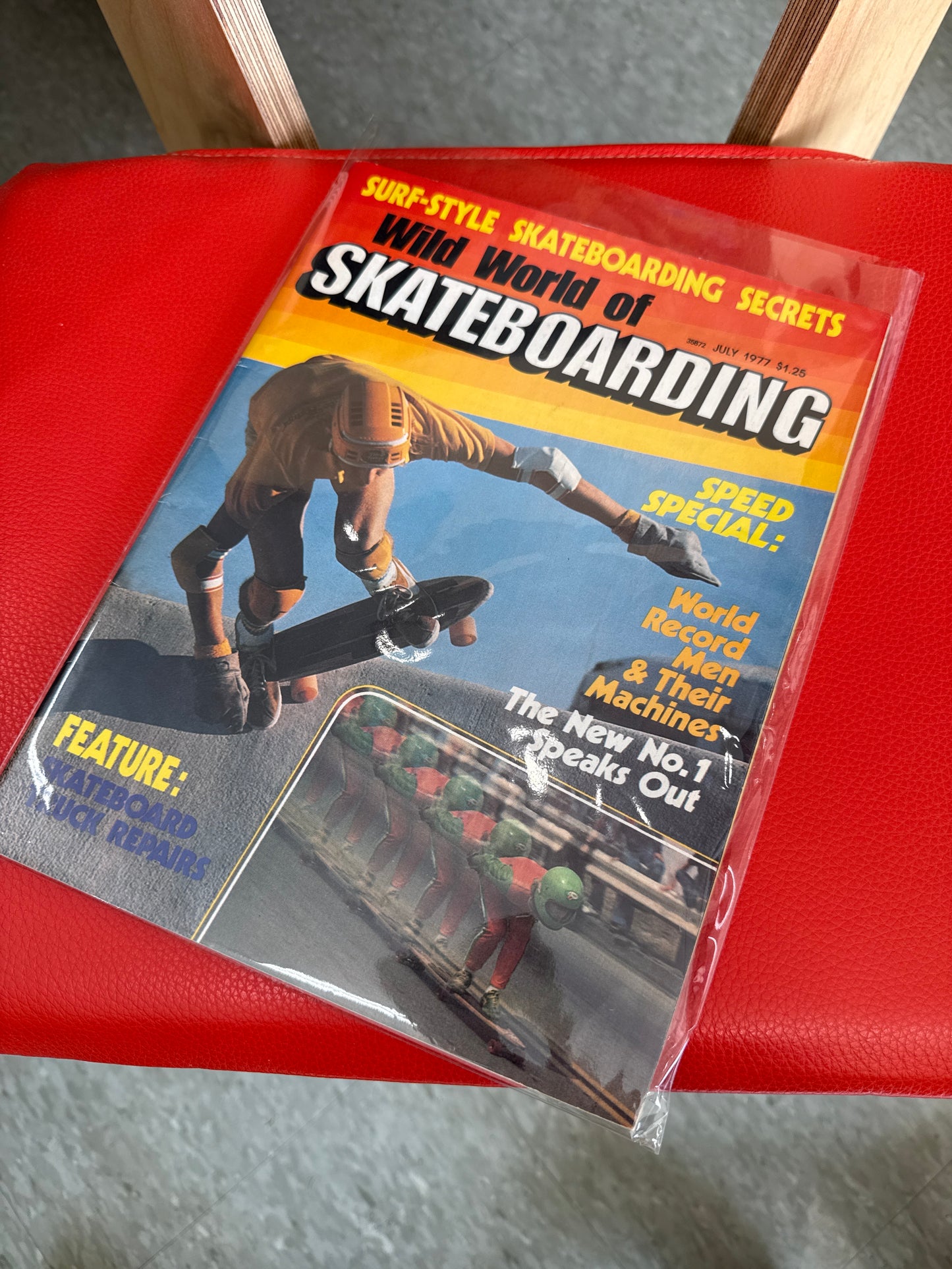 Wild World of Skateboarding July 1977