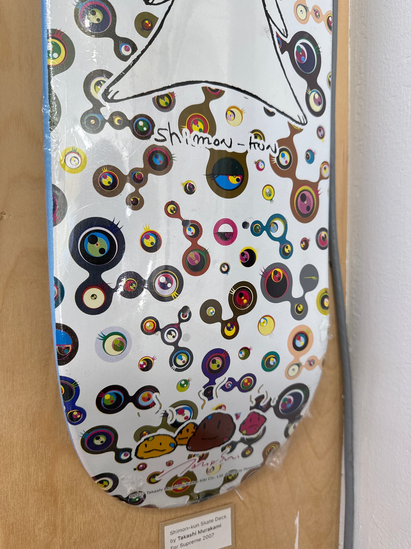 Shimon-kun Skate Deck by Takashi Murakami