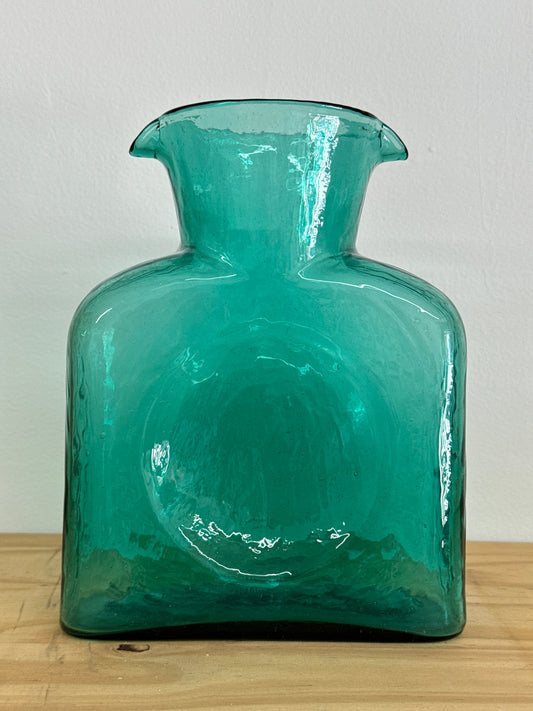 Blenko Water Jug Seafoam Green