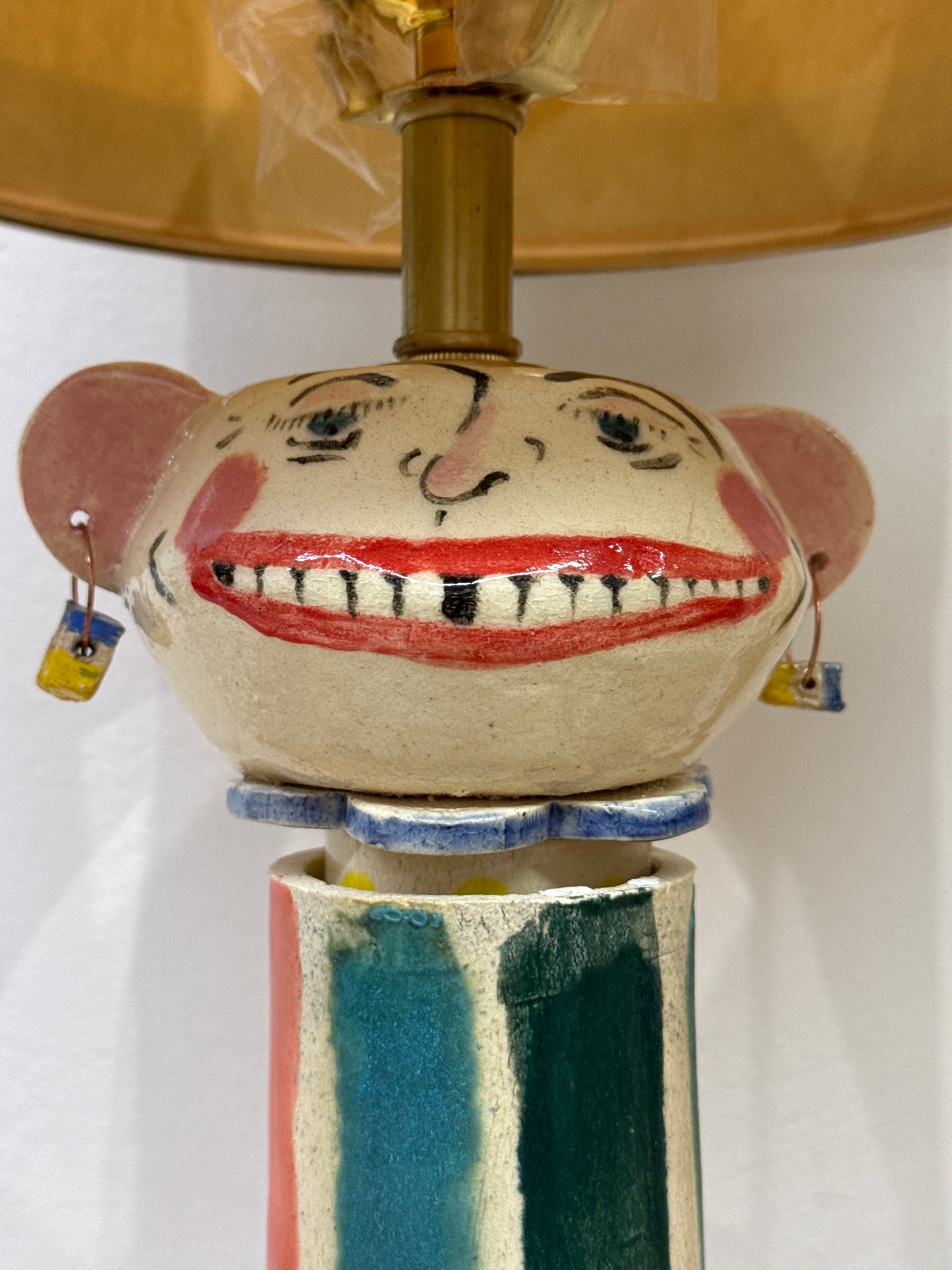 David Keeps - Ceramic Lamp w/ Rotating Head