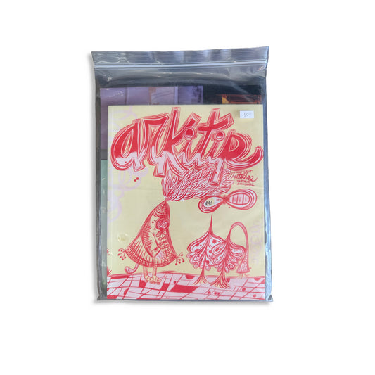 Arktip - Bird Cover, collectible zine, front cover — Homeguts