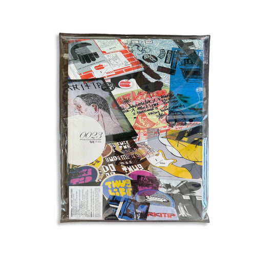 Arktip 0023 Collection, collectible zine, front cover — Homeguts