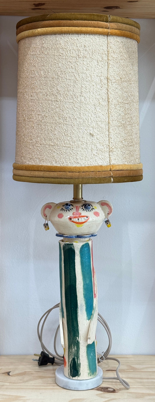 David Keeps - Ceramic Lamp w/ Rotating Head