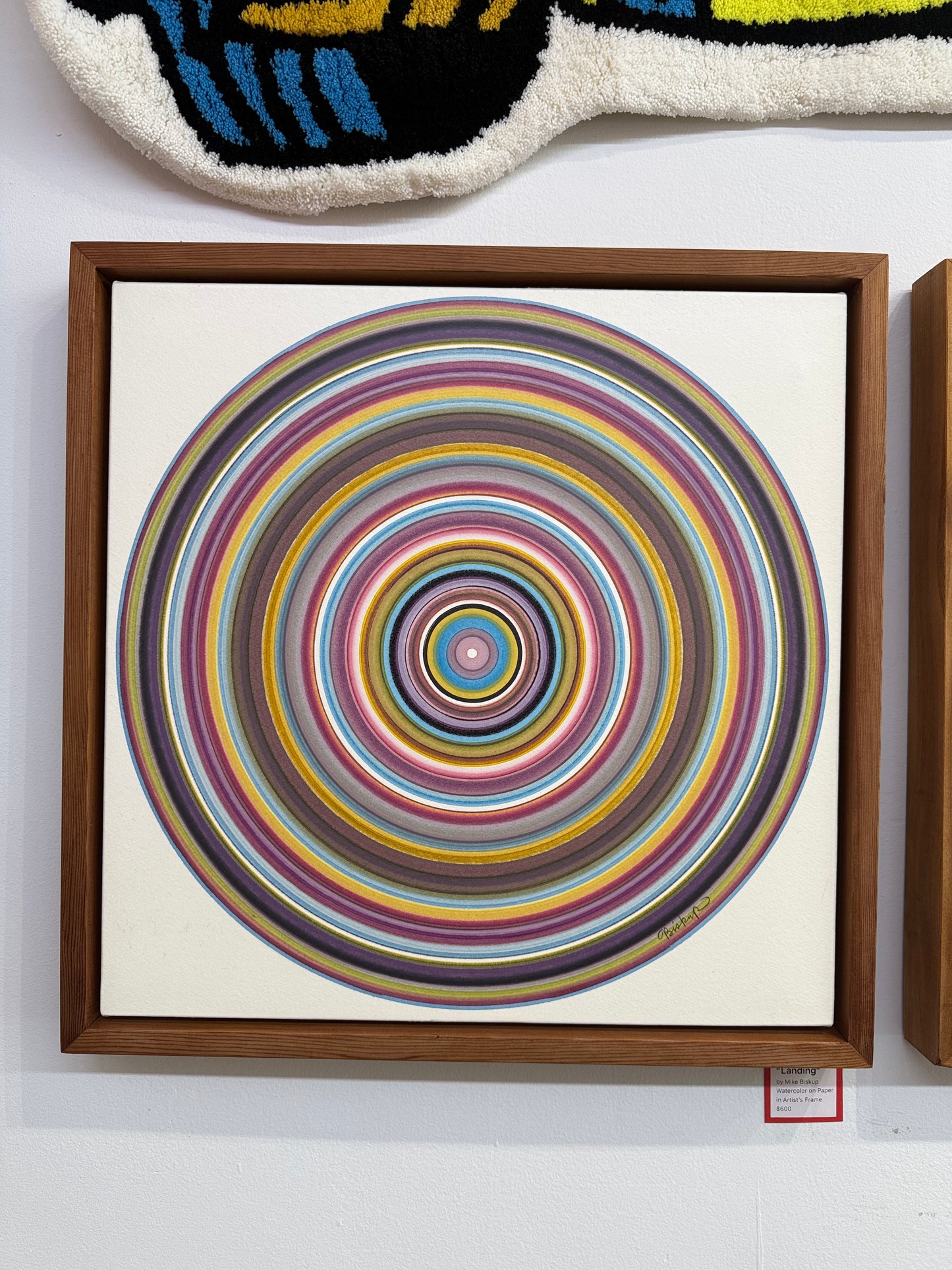 Mike Biskup “Landing” Painting