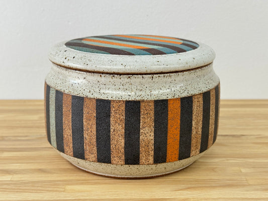 Kat and Roger - Lidded Jar