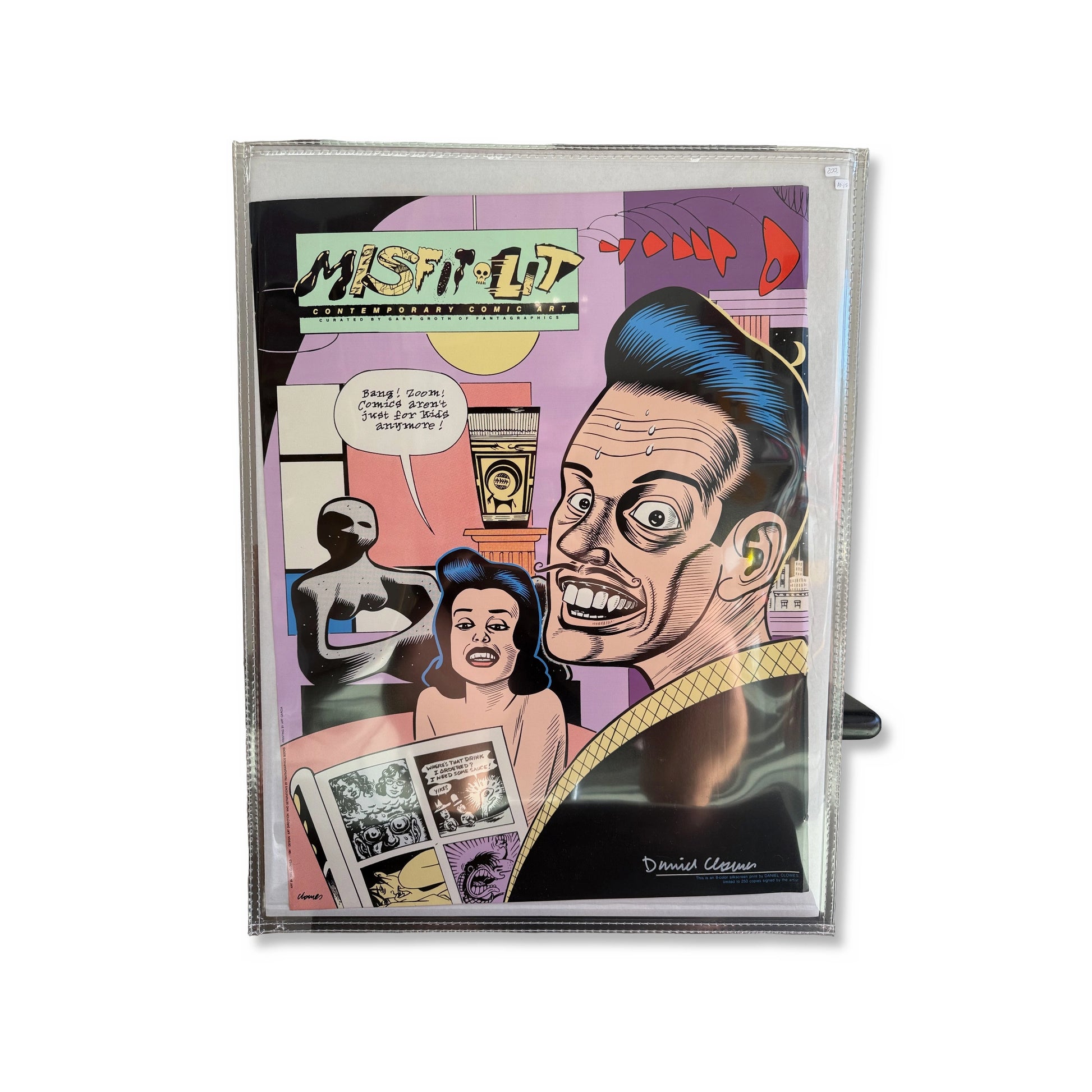 Misfit Lit, used book, front cover — Homeguts