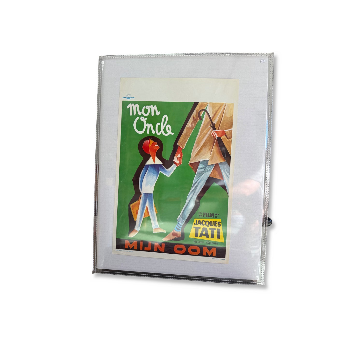 Mon Oncle / Mijn Oom - Jacques Tati, original print, front view — Homeguts