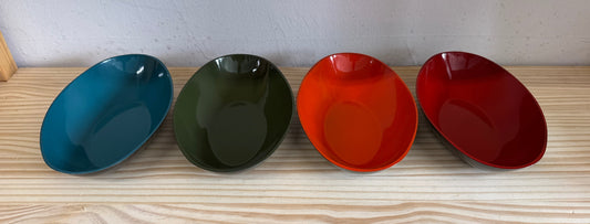 Japanese Laquered Serving Dish Set