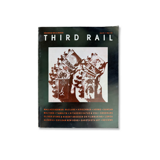 Third Rail Issue 9, vintage magazine, front cover — Homeguts