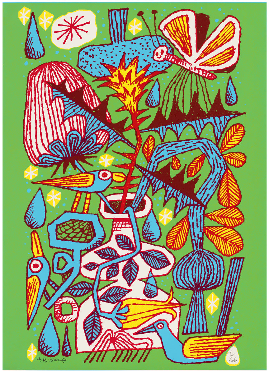 “Night Garden” by Tim Biskup