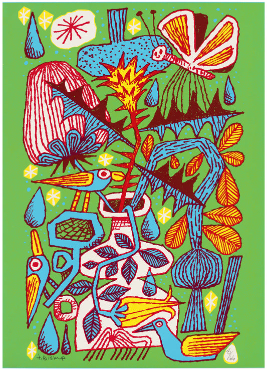 “Night Garden” by Tim Biskup