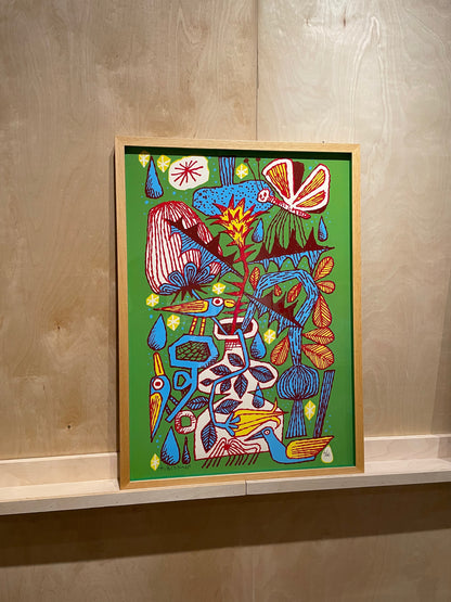 “Night Garden” by Tim Biskup